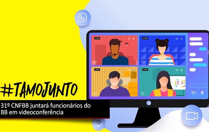 Funcionários do BB realizarão Congresso por videoconferência