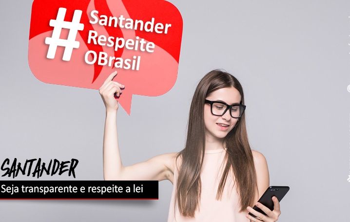 Funcionários exigem que Santander seja transparente e cumpra a lei