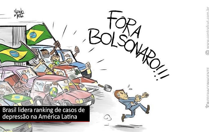 Governo Bolsonaro leva Brasil a liderar ranking de casos de depressão na América Latina