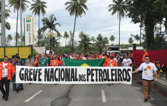 Greve dos petroleiros começa forte em 11 estados do país e atinge 20 unidades 