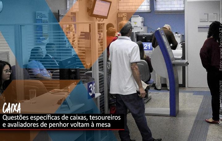 GT de funções específicas da Caixa se reúne dia 20