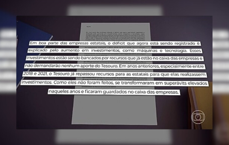 Jogo de informações: o que o Jornal Nacional não te contou sobre as contas das estatais