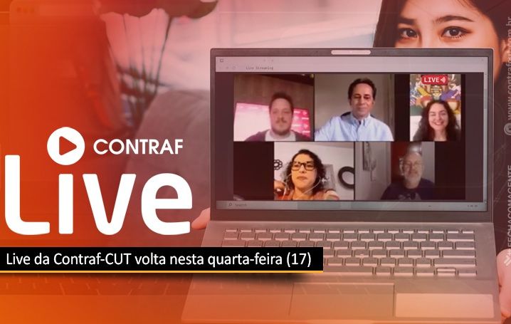 Live da Contraf-CUT volta nesta quarta-feira (17)