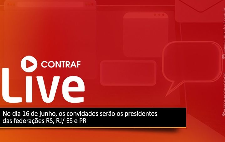 Lives da Contraf-CUT continuam no dia 17 de junho