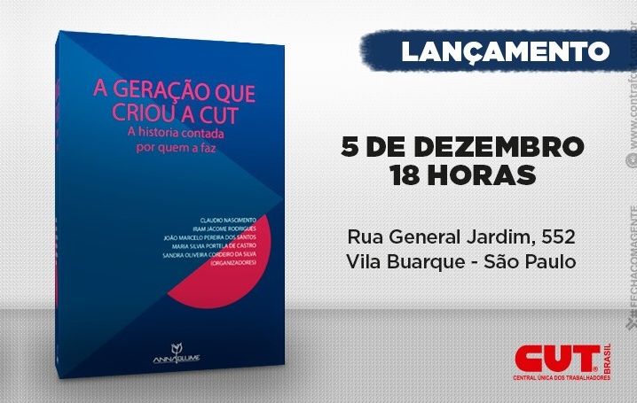 Livro aborda história do país pela ótica sindical