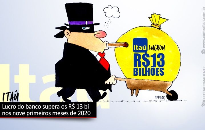 Lucro do Itaú supera os R$ 13 bi em nove meses