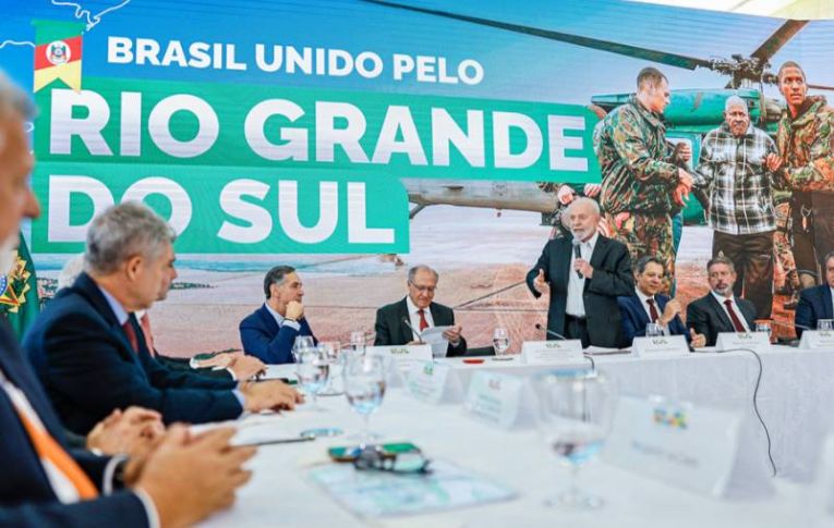 Lula anuncia R$ 50,9 bilhões em socorro ao Rio Grande do Sul