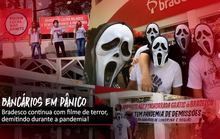 Manifestações contra demissões no Bradesco voltam a tomar o país