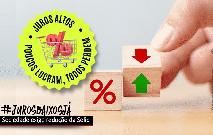 Movimentos sociais chamam para atos contra juros altos nesta terça (20)