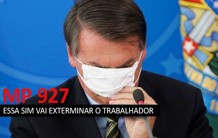 MP 927 de Bolsonaro permite cortar salários e leva pânico aos trabalhadores