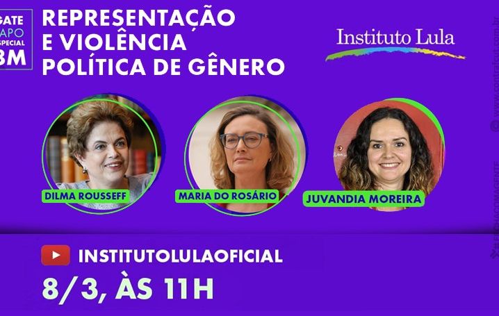 Não perca! Live debate representação e violência política de gênero