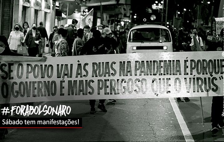 Neste sábado, todos somos ‘Fora Bolsonaro!’