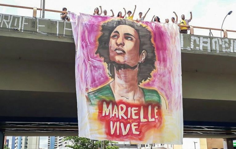 O Brasil e o mundo homenageiam Marielle e pedem justiça