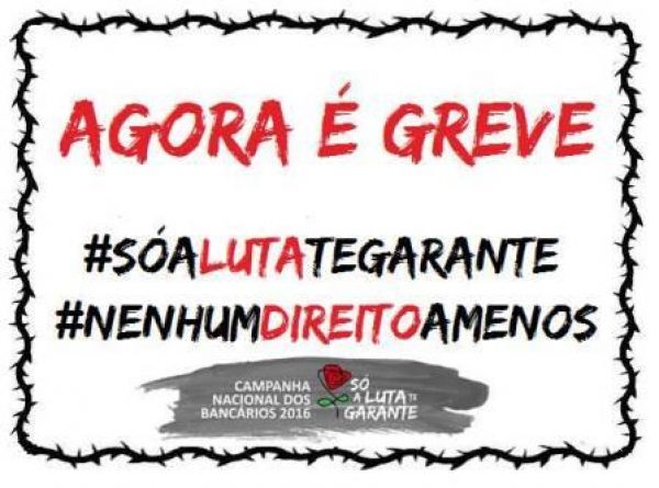 Bancários deflagram greve nacional por salário e emprego a partir do dia 06/09