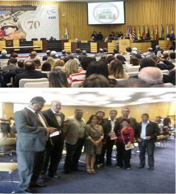 Na homenagem do TST aos 70 anos da CLT, CUT ataca terceirização