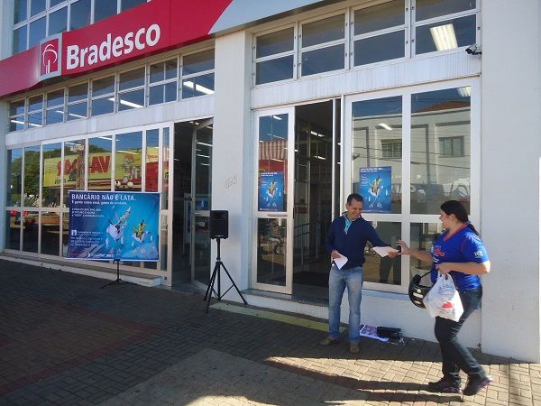 Sindicatos do Pactu prosseguem Campanha de Valorização dos Funcionários do Bradesco