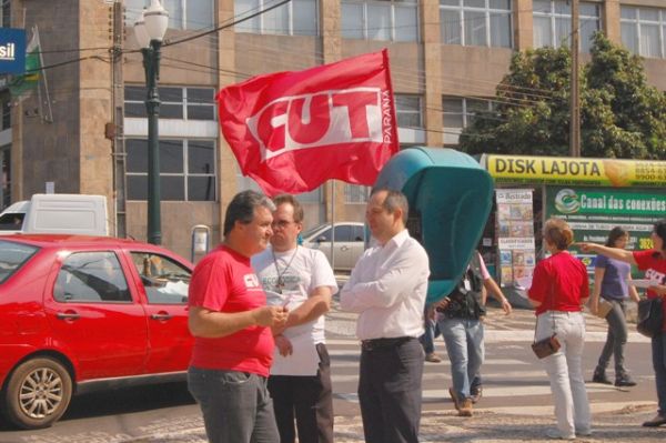 Regional Noroeste participou de Dia Nacional de Mobilização da CUT