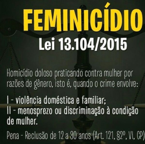 Lei do Feminicídio completa um ano