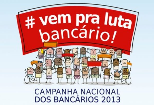 Assembleias dos bancários nesta quinta votam greve a partir do dia 19