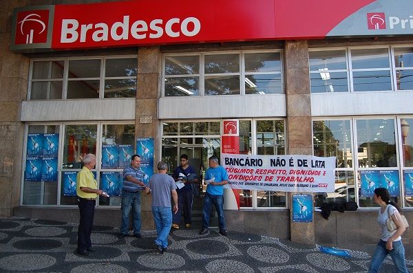 Sindicatos do Pactu prosseguem Campanha de Valorização dos Funcionários do Bradesco