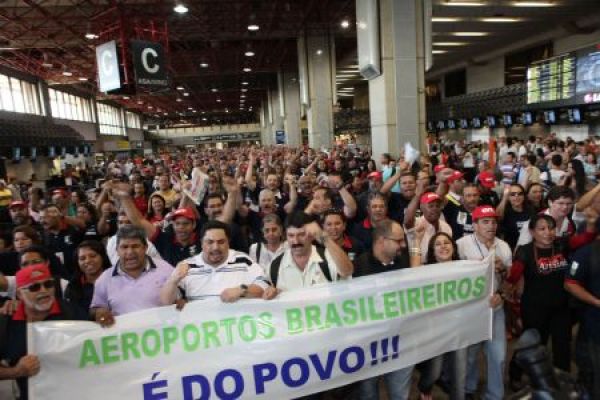 Greve nos aeroportos no próximo dia 20