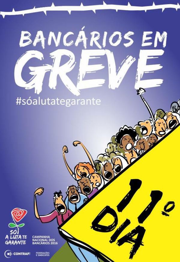 Sem proposta, greve continua forte