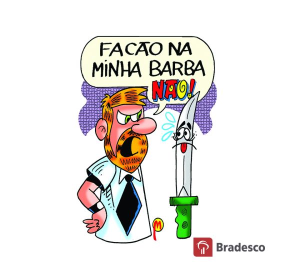 Bradesco: Atenção gestor! Barba pode sim!