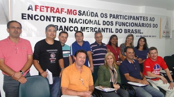 Encontro Nacional dos Funcionários do Mercantil aponta estratégias de luta e de mobilização