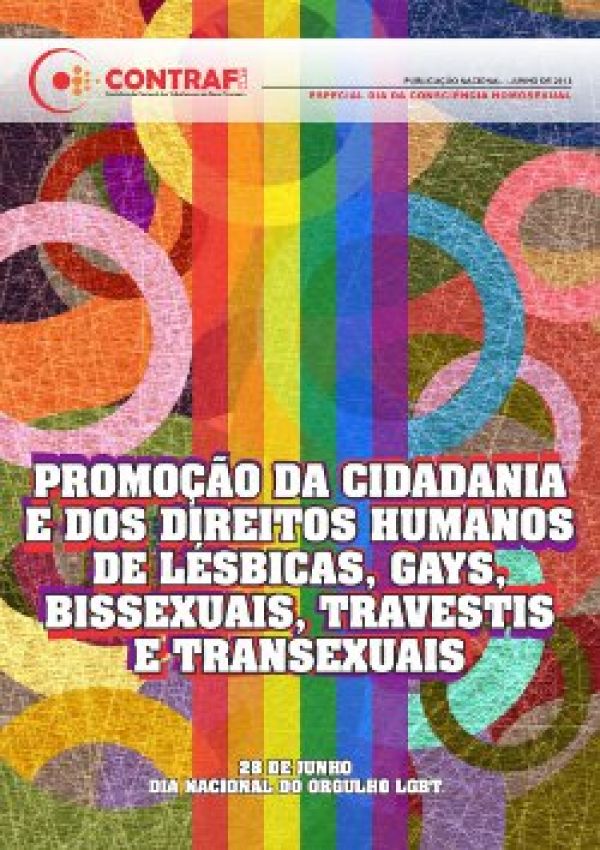 Contraf-CUT divulga folder sobre Dia Nacional do Orgulho LGBT