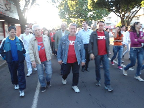 Sindicato participou da abertura do Dia do Desafio, em Umuarama