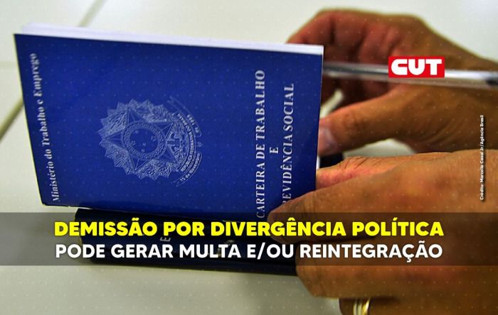 Patrão não pode demitir por divergência política. Conheça seus direitos