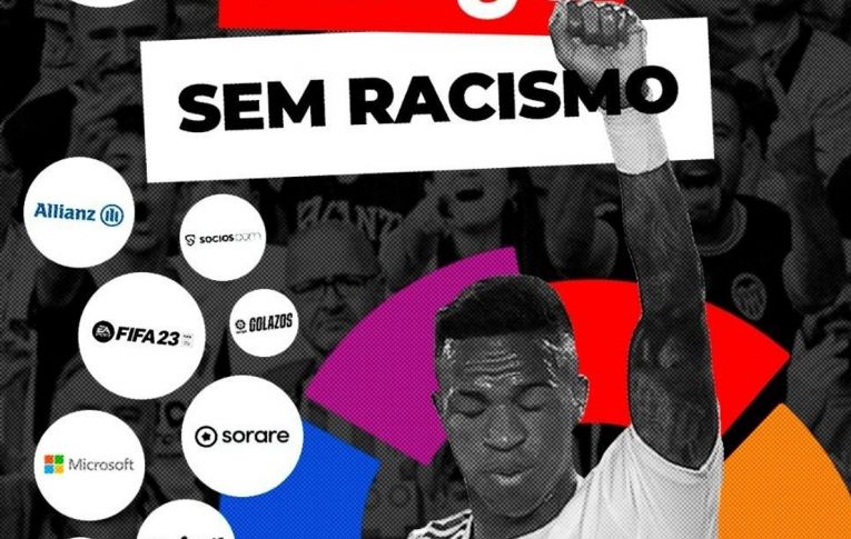 Patrocinador de La Liga, Santander é pressionado após novo caso de racismo contra Vini Jr.