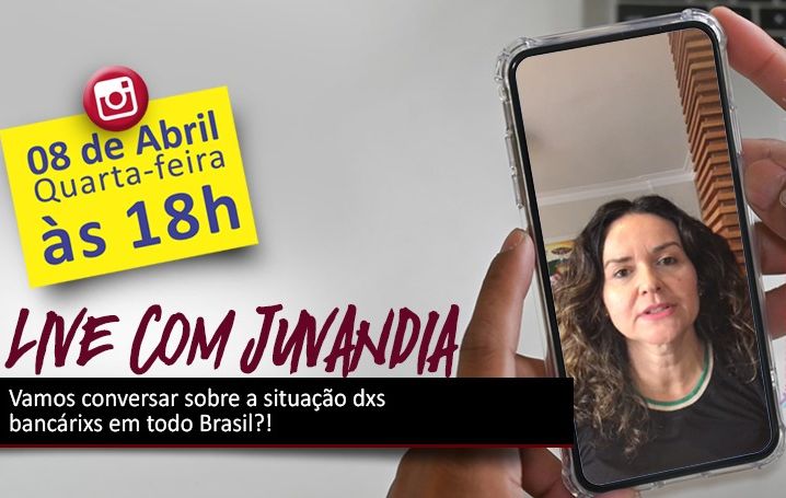 Presidenta da Contraf-CUT fará live no Instagram nesta quarta-feira (8)