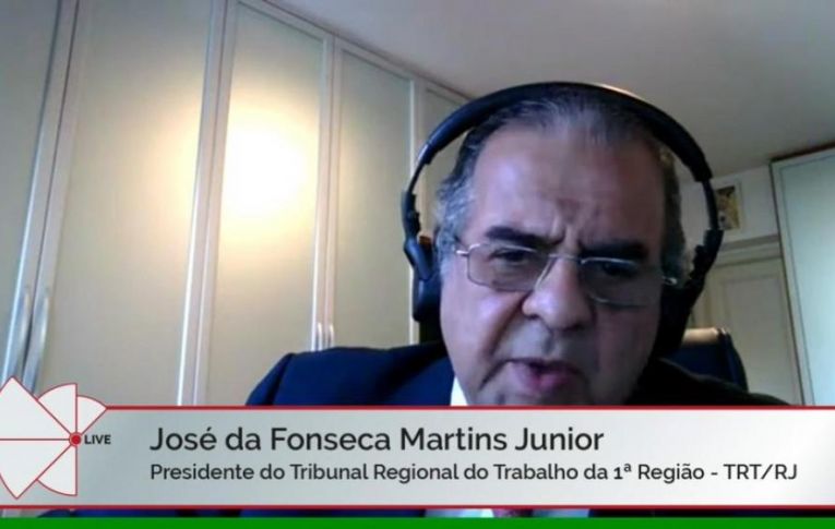 Presidente do TRT1 defende que, com trabalho remoto, não faz sentido pagar vale-alimentação e vale-transporte