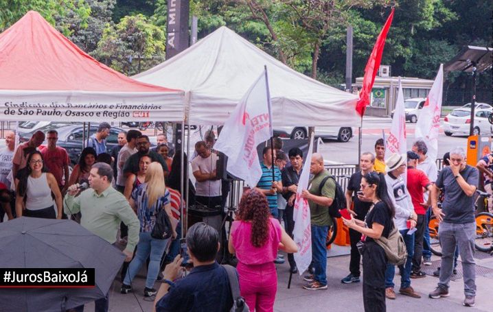 Protestos contra os juros altos voltam a ocorrer em diversas cidades