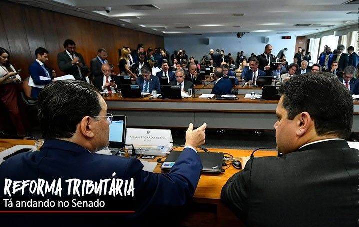 Reforma tributária avança no Senado