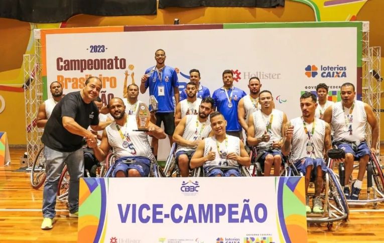 Representante do Pactu na CGROS da Contraf-CUT sagra-se vice-campeão de campeonato de basquete em cadeiras de rodas