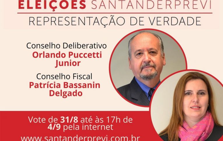 SantanderPrevi: Eleição começa no dia 31