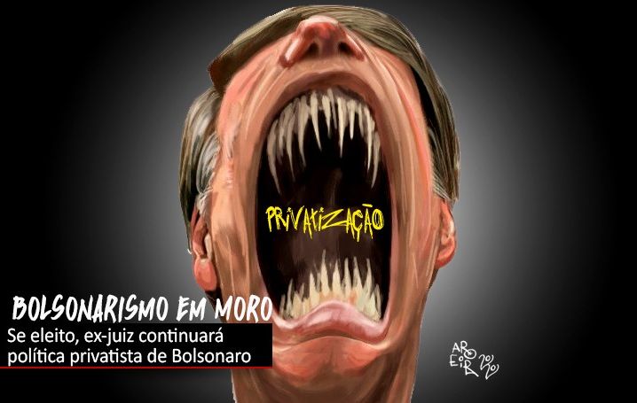 Se eleito, Moro promete continuar política privatista de Bolsonaro