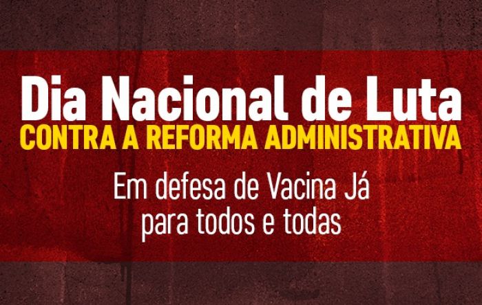 Servidores fazem carreatas nesta segunda em defesa da Vacina Já e do serviço público