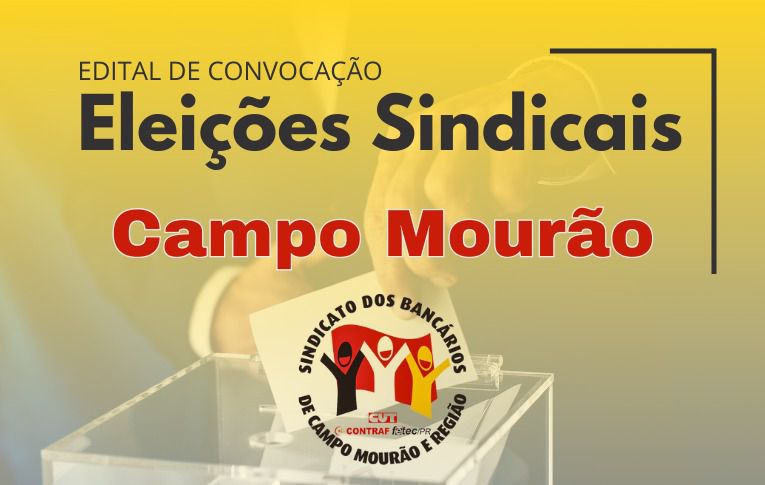 Sindicato de Campo Mourão publica Edital de Convocação para realização de eleições no dia 11/12