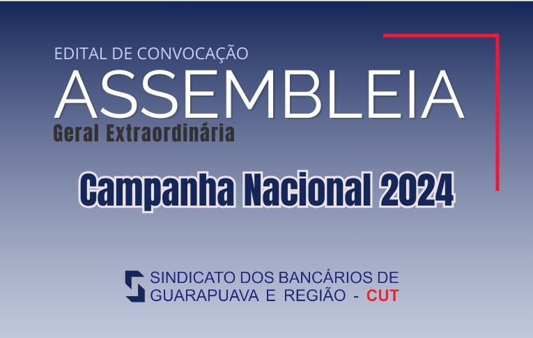 Sindicato de Guarapuava convoca Assembleia Geral para deliberar sobre a Campanha Nacional 2024