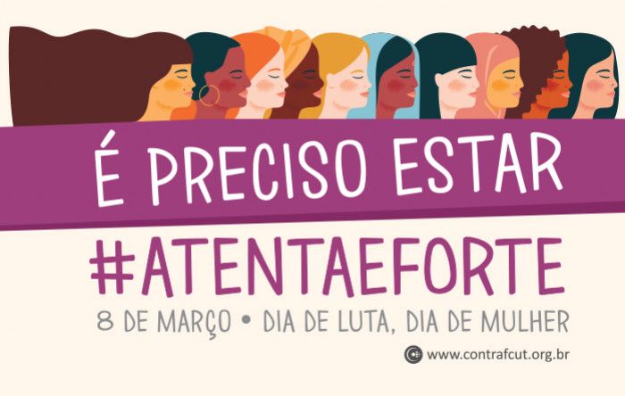 Sindicatos do Pactu celebram o Dia Internacional da Mulher