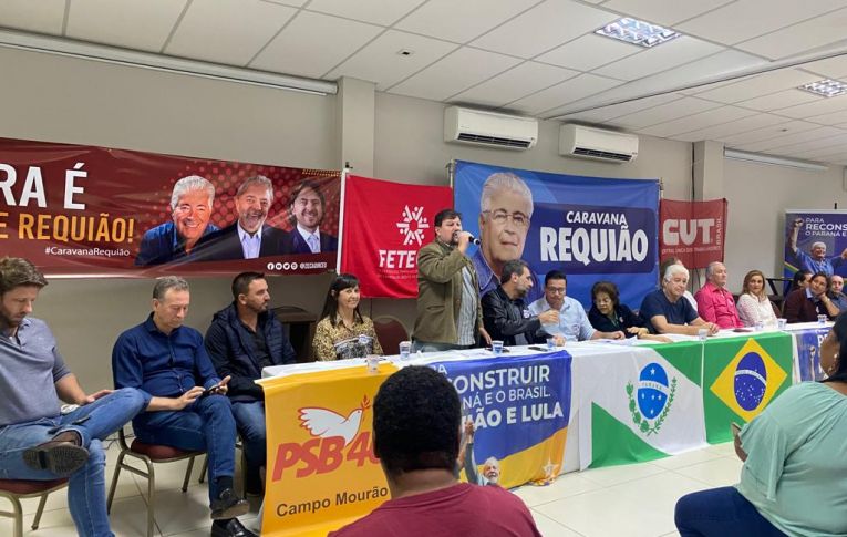 Sindicatos do Pactu participam da Caravana Requião