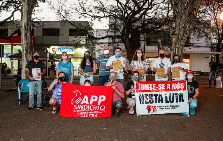 Sindicatos do Pactu participaram do Dia Nacional de Lutas