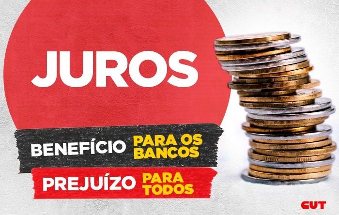 Taxa de juros de 13,45% favorece apenas 1% dos mais ricos e trava a economia