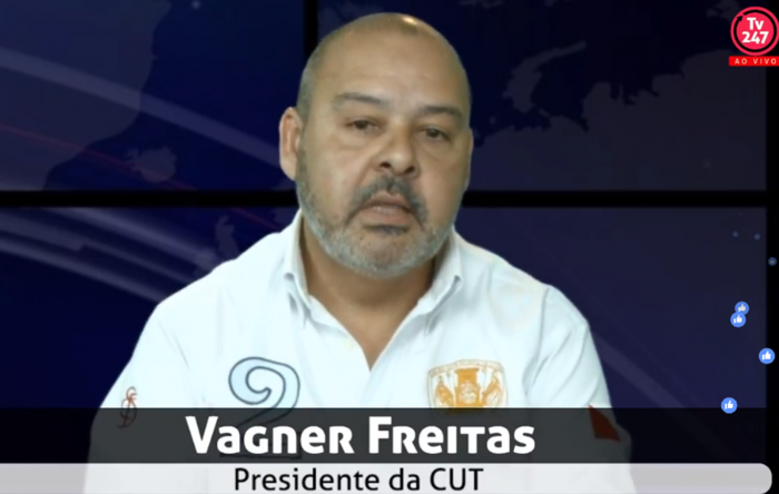 Trabalhadores estão fora da agenda de Bolsonaro, diz Vagner Freitas