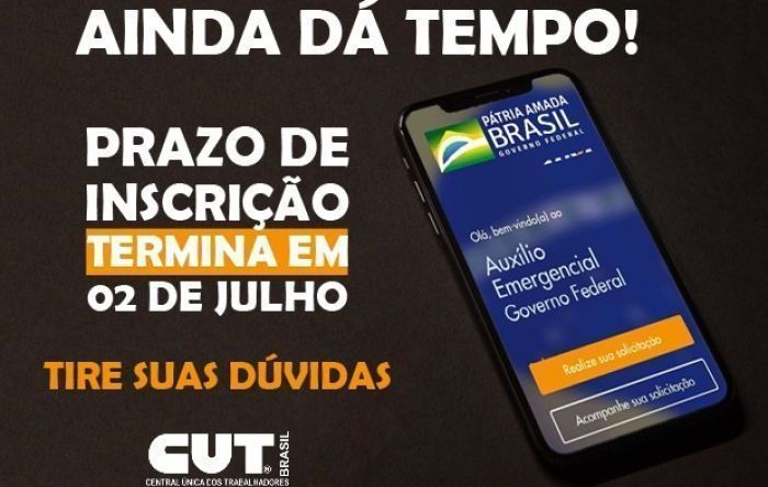 Trabalhadores têm mais duas semanas para pedir auxílio emergencial de R$ 600