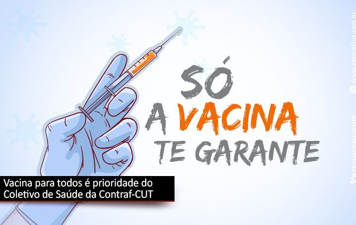 Vacina Já para todos é a prioridade para o Coletivo de Saúde da Contraf-CUT