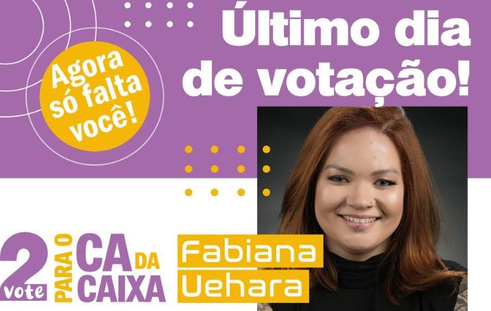 Você tem até às 18h para votar na Fabi!